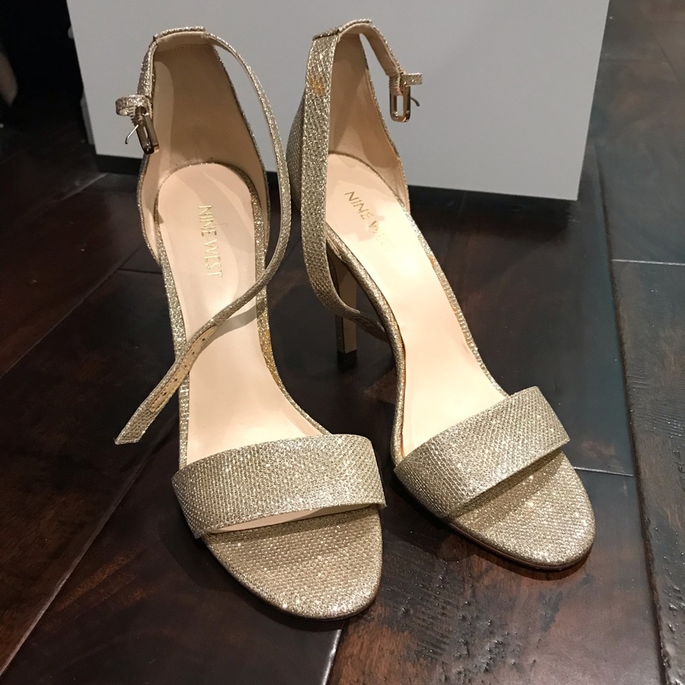 Nine West Gold Heels